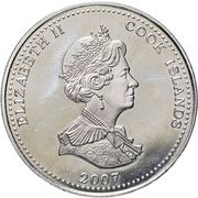 1 Dollar - Elizabeth II Nelson. Cameos above House obverse image