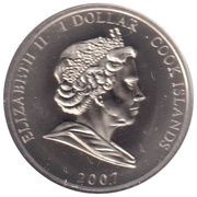 1 Dollar - Elizabeth II Diamond Wedding Anniversary obverse image