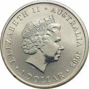 1 Dollar - Elizabeth II 4th Portrait - Splendid Wren obverse image