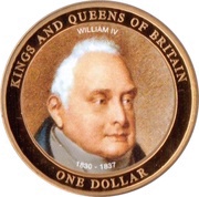1 Dollar - Elizabeth II William IV, Cook Islands, 2007 reverse image