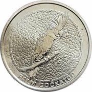 1 Dollar - Elizabeth II 4th Portrait - Palm Cockatoo, Australia, 2008 reverse image
