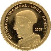 1 Dollar - Elizabeth II Henry V, Cook Islands, 2008 reverse image