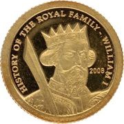 1 Dollar - Elizabeth II William I, Cook Islands, 2008 reverse image