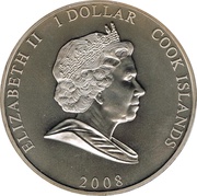 1 Dollar - Elizabeth II Wedding Elizabeth and Philip obverse image