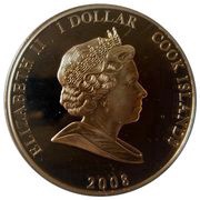 1 Dollar - Elizabeth II Diamond Wedding obverse image
