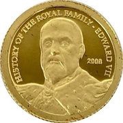 1 Dollar - Elizabeth II Edward VII, Cook Islands, 2008 reverse image