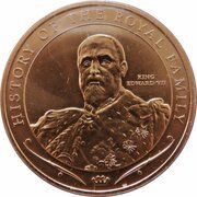 1 Dollar - Elizabeth II Edward VII, Cook Islands, 2008 reverse image