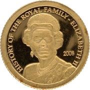 1 Dollar - Elizabeth II Elizabeth II, Cook Islands, 2008 reverse image
