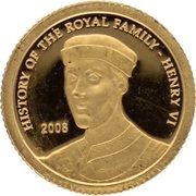 1 Dollar - Elizabeth II Henry VI, Cook Islands, 2008 reverse image
