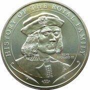 1 Dollar - Elizabeth II King Richard III, Cook Islands, 2008 reverse image