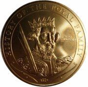 1 Dollar - Elizabeth II King William I, Cook Islands, 2008 reverse image