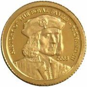 1 Dollar - Elizabeth II Richard III, Cook Islands, 2008 reverse image