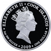 1 Dollar - Elizabeth II Striking the Reef obverse image