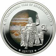 1 Dollar - Elizabeth II Jupiter, Cook Islands, 2009 reverse image