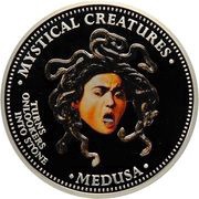 1 Dollar - Elizabeth II Medusa, Cook Islands, 2009 reverse image