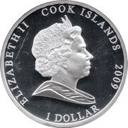 1 Dollar - Elizabeth II Aurora Borealis obverse image