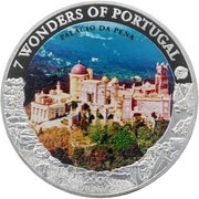1 Dollar - Elizabeth II Pena Palace, Cook Islands, 2009 reverse image