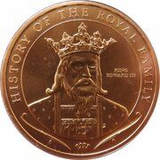1 Dollar - Elizabeth II King Edward III, Cook Islands, 2009 reverse image