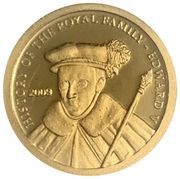 1 Dollar - Elizabeth II King Edward V, Cook Islands, 2009 reverse image
