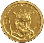 1 Dollar - Elizabeth II King John, Cook Islands, 2009 reverse image