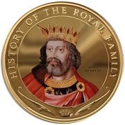 1 Dollar - Elizabeth II King Henry III, Cook Islands, 2010 reverse image