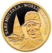 1 Dollar - Elizabeth II Sari Multala, Cook Islands, 2010 reverse image