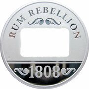 1 Dollar - Elizabeth II 4th Portrait - Rum Rebellion - 200th Anniversary, Australia, 2008 reverse image