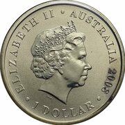 1 Dollar - Elizabeth II 4th Portrait - 90th Anniversary End of WWI obverse image