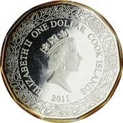 1 Dollar - Elizabeth II Roses obverse image