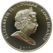 1 Dollar - Elizabeth II Royal Engagement obverse image