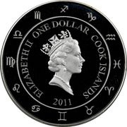 1 Dollar - Elizabeth II Aries obverse image