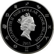 1 Dollar - Elizabeth II Cancer obverse image