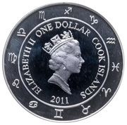1 Dollar - Elizabeth II Sagittarius obverse image