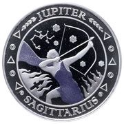1 Dollar - Elizabeth II Sagittarius, Cook Islands, 2011 reverse image