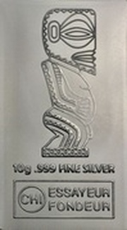 1 Dollar - Elizabeth II "Tangaroa" Silver Bullion, Cook Islands, 2012 reverse image