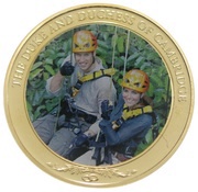 1 Dollar - Elizabeth II Prince William and Catherine Middleton, Cook Islands, 2012 reverse image