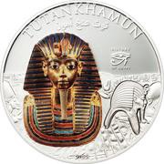 1 Dollar - Elizabeth II Tutankhamun, Cook Islands, 2012 reverse image