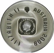 1 Dollar - Elizabeth II 4th Portrait - Kookaburra Penny obverse image