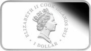 1 Dollar - Elizabeth II Chinese Green Tree Viper obverse image