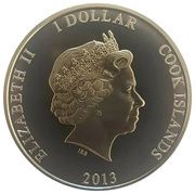 1 Dollar - Elizabeth II Queen in Uniform obverse image