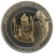 1 Dollar - Elizabeth II HM Queen Elizabeth II Coronation Jubilee, Cook Islands, 2013 reverse image