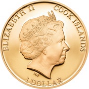 1 Dollar - Elizabeth II Resignation of Benedict XVI obverse image