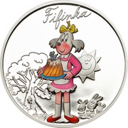 1 Dollar - Elizabeth II Fifinka, Cook Islands, 2013 reverse image