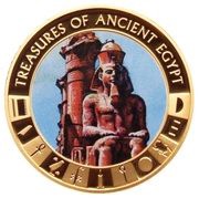 1 Dollar - Elizabeth II Ramsese II, Cook Islands, 2013 reverse image
