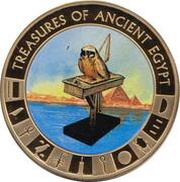 1 Dollar - Elizabeth II The Golden Falcon, Cook Islands, 2013 reverse image