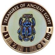 1 Dollar - Elizabeth II The Scarab Beetle, Cook Islands, 2013 reverse image