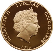 1 Dollar - Elizabeth II Sarcophagus obverse image