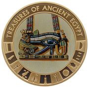 1 Dollar - Elizabeth II The Eye of Horus, Cook Islands, 2013 reverse image
