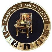 1 Dollar - Elizabeth II Golden Throne of Tutankhamun, Cook Islands, 2013 reverse image
