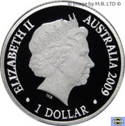 1 Dollar - Elizabeth II 4th Portrait - Year of the Ox - Silver Proof obverse image